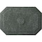 Ekena Millwork Felix Ceiling Medallion, Hand-Painted Athenian Green Crackle, 25 1/4"W x 17 1/4"H x 1 3/4"P CM25FEAGC - alternate 1